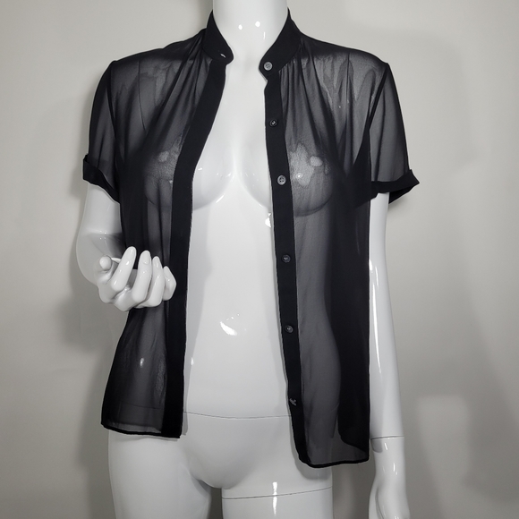 Alice+Olivia Button Up Shirt - Picture 2 of 3